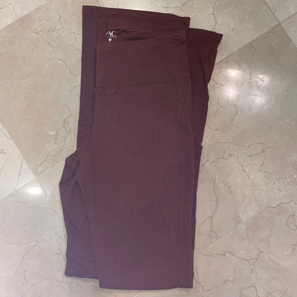 Brown Pacsun Flared Leggings